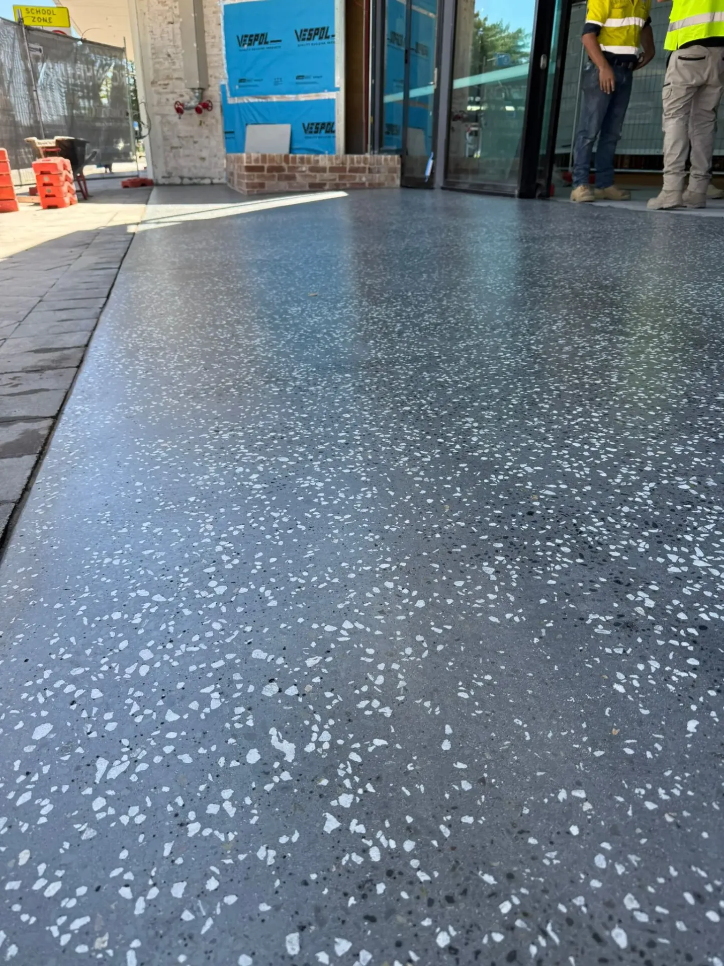 Flake Epoxy Entry — Sydney