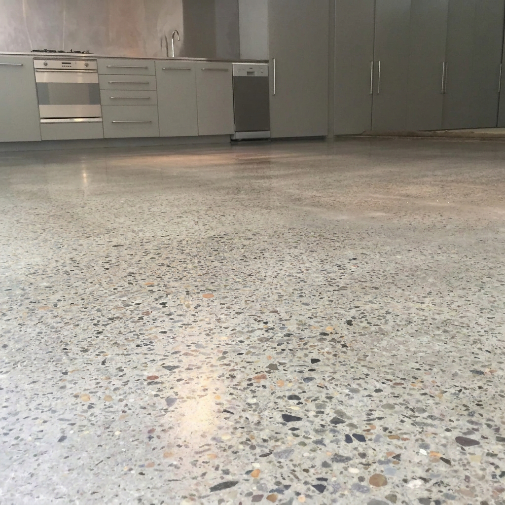 Polished Kitchen Floor