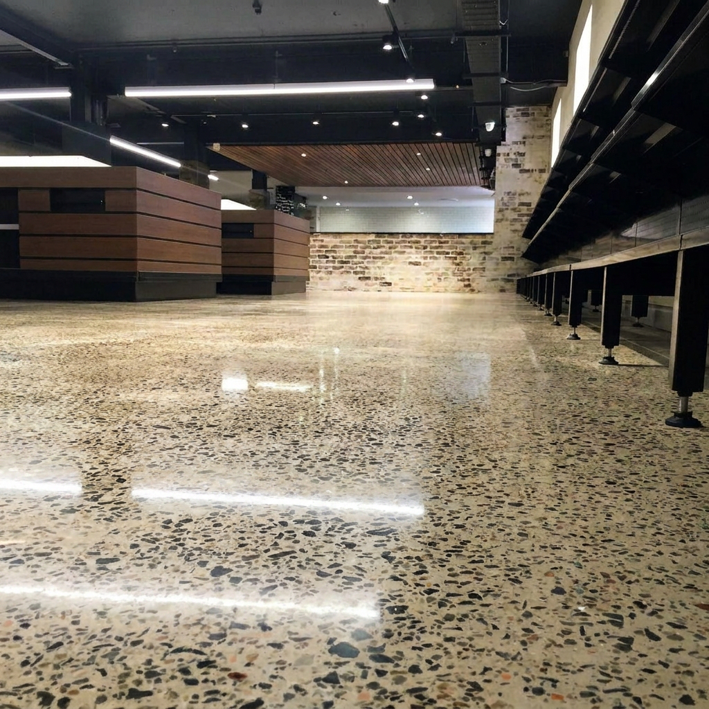 Polished Concrete — Hospitality Fitout